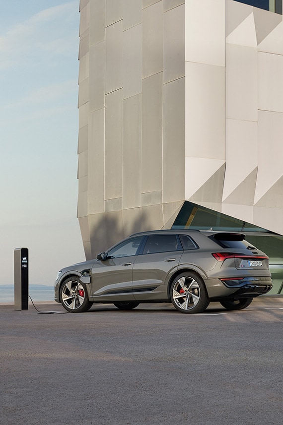 Side view Audi Q8 Sportback e-tron